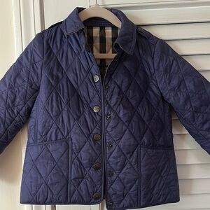 Quilted Navy Jacket
